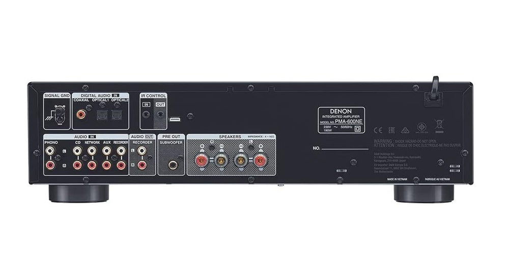 
                      
                        Denon PMA-600NE Amplificador estéreo Integrado | Conectividad Bluetooth | 70W AmbientSolutions
                      
                    